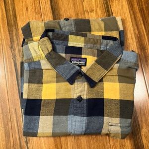 Patagonia Mens Flannel Long Sleeve Shirt
